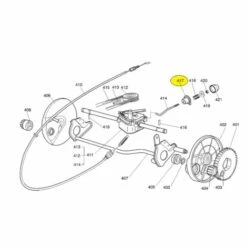 GLOBAL GARDEN PRODUCT 122041957/1 - Douille Pour Tige De Tension De Courroie Pour Tondeuse Castelgarden / GGP / Stiga -France Tondeuse Soldes Boutique 10403421 2