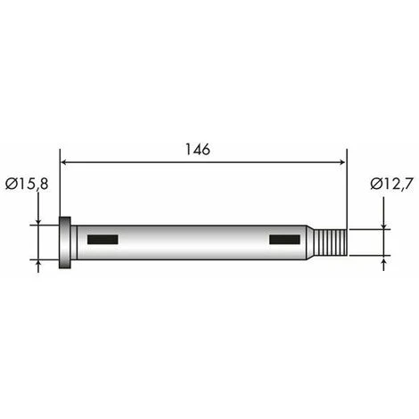 UNIVERSEL Axe De Palier De Lames MURRAY 24578 - 024578 4 UNIVERSEL Axe De Palier De Lames MURRAY 24578 - 024578 – Image 2