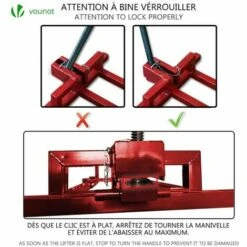 VOUNOT Leve Tracteur Tondeuse Supporte 400 Kg Max -France Tondeuse Soldes Boutique 11477857 5