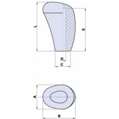 LEM SELECT Pommeau PVC à Insérer Ø 10 L 78 -France Tondeuse Soldes Boutique 14032250 2