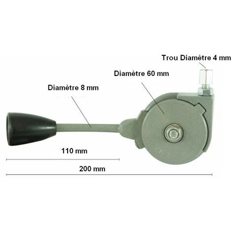 LEM SELECT Levier Accélérateur Aluminium Droite L 200 MM 3 LEM SELECT Levier Accélérateur Aluminium Droite L 200 MM