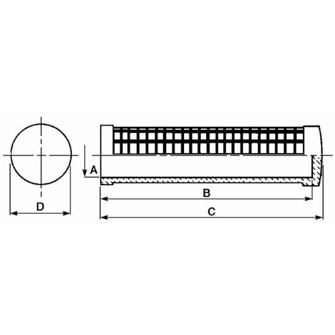 LEM SELECT Poignée PVC Ronde Ø 25 L 123 (Lot De 5) 4 LEM SELECT Poignée PVC Ronde Ø 25 L 123 (Lot De 5) – Image 2