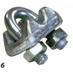 LEM SELECT Serre Câble à étrier Ø 5 MM (Lot De 10)