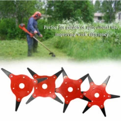 ASUPERMALL Lame De Tondeuse A Gazon Rotation A 180 Degres 4 Dents -France Tondeuse Soldes Boutique 14644735 5