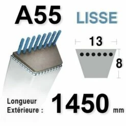 UNIVERSEL Courroie 13MM X 1450MM - A55
