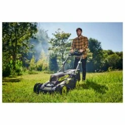 Tondeuse Tractée RYOBI 36V LithiumPlus Brushless - Coupe 51 Cm - 1 Batterie 6.0Ah - 1 Chargeur Rapide RY36LMX51A-160 9 Tondeuse Tractée RYOBI 36V LithiumPlus Brushless - Coupe 51 Cm - 1 Batterie 6.0Ah - 1 Chargeur Rapide RY36LMX51A-160 -France Tondeuse Soldes Boutique 17777567 4