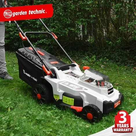 ELEM GARDEN TECHNIC Tondeuse Rechargeable 40V (2x20V) 37cm Elem Garden 7 ELEM GARDEN TECHNIC Tondeuse Rechargeable 40V (2x20V) 37cm Elem Garden – Image 5