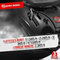 ELEM GARDEN TECHNIC Autoportée Rider 196cc - 61 Cm - ELEM GARDEN -France Tondeuse Soldes Boutique 18044554 3