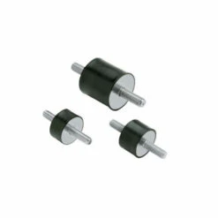 LEM SELECT Silent Bloc Universel Male X Male Ø50X40 M10X28 (Lot De 2)