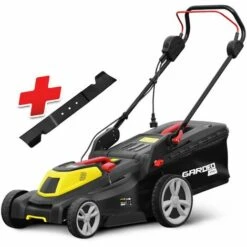 GARDEOPRO Tondeuse 1800w - 43cm - 2 Lames - Gardeo Pro