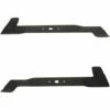 GGP/CASTELGARDEN Kit 2 Lames 46cm Tracteur Tondeuse Avec Coupe 92 Cm