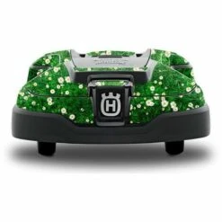HUSQVARNA GROUP Stickers Robot Tondeuse Automower Husqvarna Fleurs | 430X