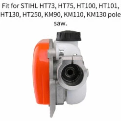 ASUPERMALL Chainsaw Guide Gear Boite De Vitesses + Plaque + Ensemble De La Chaine Pour Stihl Ht Km 73-130 Serie Pole Scie Trimmer Connecteur Multifonction Pole Elaguer Universel Accessoires Bois Outil, 7 Dents -France Tondeuse Soldes Boutique 24160399 4