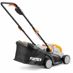 Tondeuse à Gazon Electrique à Batterie 40V (2X20V) FUXTEC FX-E1RM20 - Set Avec 2 Batteries 2Ah Et Double Chargeur 2,4A -France Tondeuse Soldes Boutique 24700554 3