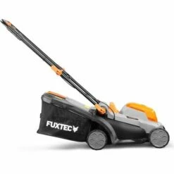 Tondeuse à Gazon Electrique à Batterie 40V (2X20V) FUXTEC FX-E1RM20 - Set Avec 2 Batteries 2Ah Et Double Chargeur 2,4A -France Tondeuse Soldes Boutique 24700554 4