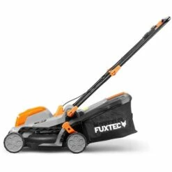 Tondeuse à Gazon Electrique à Batterie 40V (2X20V) FUXTEC FX-E1RM20 - Set Avec 2 Batteries 2Ah Et Double Chargeur 2,4A -France Tondeuse Soldes Boutique 24700554 5