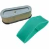 Vhbw Set De Filtres (1x Filtre à Air En Papier, 1x Filtre Mousse) Compatible Avec Briggs & Stratton 28B707-0630-A1 Moteur Pour Tracteur Tondeuse