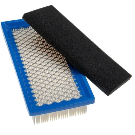 Vhbw Set De Filtres Compatible Avec Briggs & Stratton 256400, 257400 Moteur Pour Tracteur Tondeuse - 1x Filtre Mousse, 1x Filtre à Air En Papier 4 Vhbw Set De Filtres Compatible Avec Briggs & Stratton 256400, 257400 Moteur Pour Tracteur Tondeuse - 1x Filtre Mousse, 1x Filtre à Air En Papier – Image 2