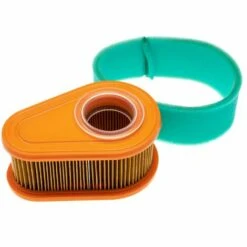Vhbw Set De Filtres (1x Filtre à Air En Papier, 1x Filtre Mousse) Compatible Avec Briggs & Stratton 112P02-0110-B1 Moteur Pour Tracteur Tondeuse -France Tondeuse Soldes Boutique 26832434 3