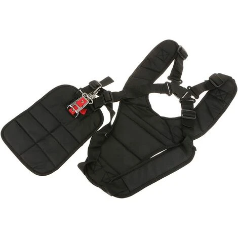 BARES Harnais à Double Bandoulière Épaule Rembourrée Boutonnage Sécurité Pour Débroussailleuse Tondeuse STIHL Husqvarna ECHO 5 BARES Harnais à Double Bandoulière Épaule Rembourrée Boutonnage Sécurité Pour Débroussailleuse Tondeuse STIHL Husqvarna ECHO – Image 3