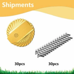 DEVENIRRICHE Lames En Acier Carbonisé De Tondeuse Robotique De Remplacement Pour Toutes Les Tondeuses à Gazon Robotisées Husqvarna Automower 30/45 Pièces, Style 1 -France Tondeuse Soldes Boutique 27289854 4