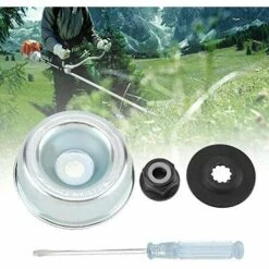 BARES Kit De Maintenance D'accessoires Pour Adaptateur Tondeuse à Gazon Pour Stihl Rondelle De Butée, Plaque De Support, écrou De Collier Tournevis De Maintenance Kit Fixation De L'adaptateur De Lame 11 BARES Kit De Maintenance D'accessoires Pour Adaptateur Tondeuse à Gazon Pour Stihl Rondelle De Butée, Plaque De Support, écrou De Collier Tournevis De Maintenance Kit Fixation De L'adaptateur De Lame -France Tondeuse Soldes Boutique 28091870 5