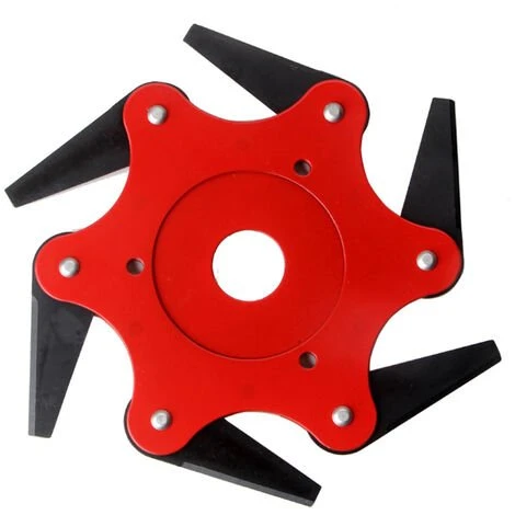 HAPPYSHOPPING Tondeuse Agazon Tete De Lame Asix Feuilles Accessoires De Debroussailleuse Lame En Acier Au Manganese En Alliage Tete De Tondeuse Lame De Coupe A6 Feuilles 3 HAPPYSHOPPING Tondeuse Agazon Tete De Lame Asix Feuilles Accessoires De Debroussailleuse Lame En Acier Au Manganese En Alliage Tete De Tondeuse Lame De Coupe A6 Feuilles