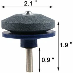 DEVENIRRICHE Lames De Tondeuse à Gazon, 4, Affûteuse, Toute Perceuse à Main Avec Affûteuse De Tondeuse à Gazon (bleu) - Noir -France Tondeuse Soldes Boutique 28451581 3