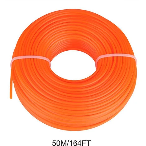 HAPPYSHOPPING Corde De Tonte En Nylon Pour Tondeuse A Gazon Ronde De 2,4 Mm (50 M) 4 HAPPYSHOPPING Corde De Tonte En Nylon Pour Tondeuse A Gazon Ronde De 2,4 Mm (50 M) – Image 2