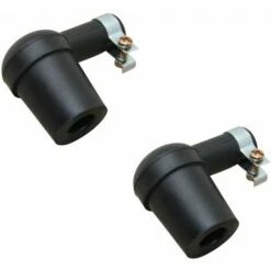 CYCLINGCOLORS 2x Antiparasite Universel Caoutchouc Noir Capuchon Bougie Tondeuse Tracteur