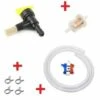CYCLINGCOLORS Kit Essence TECUMSEH 3330005 16630024 16260003 : Robinet + Durite + Filtre + Collier Tondeuse Tracteur -France Tondeuse Soldes Boutique 31440327 1