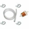 CYCLINGCOLORS Kit Essence Universel 7mm - 8mm : Durite + 4x Collier + Filtre Carburant Tondeuse Tracteur -France Tondeuse Soldes Boutique 31440380 1