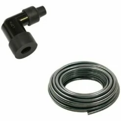 CYCLINGCOLORS Fil à Bougie 7mm + Antiparasite NGK LZFH Tondeuse Tracteur