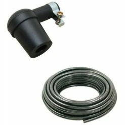 CYCLINGCOLORS Fil à Bougie 7mm + Antiparasite Universel Tondeuse Tracteur