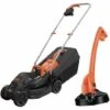 Ensemble De Coupe-bordures Avec Tondeuse à Gazon Black & Decker 250W/1000W -France Tondeuse Soldes Boutique 31622986 1