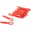 Vhbw 20x Lames Compatible Avec Einhell BG-ART 18 Li Taille Gazon - Lames De Rechange, Rouge, Plastique -France Tondeuse Soldes Boutique 31831354 1