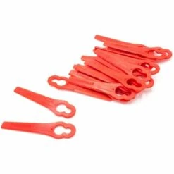 Vhbw 20x Lames Compatible Avec Einhell GC-BG-CT 18/1 Li, GC-CT 18/24 Li P Taille Gazon - Lames De Rechange, Rouge, Plastique -France Tondeuse Soldes Boutique 31831355 3