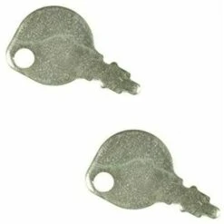 CYCLINGCOLORS 2x Petite Clé Argent Universelle Tondeuse Tracteur Motoculteur Autoportée Contacteur