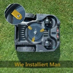 XUEQIEE 45 X Lames De Couteau En Titane Pour Toutes Les Tondeuses Robotiques Husqvarn/Automower/ Yardforce/Gardena(3g-0.75mm) Avec 45 Vis, Lames De Rechange Pour Modéles 105,310,315,320,420,430x,r40i - Doré -France Tondeuse Soldes Boutique 32985923 4