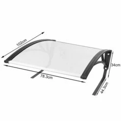 YONGQING Abri Pour Robot Tondeuse Protection Garages Toit Protection Solaire Pour Robots Tondeuses Transparent Toit Carport Pour Tondeuses - Noir-argent -France Tondeuse Soldes Boutique 33025354 3