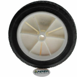 JARDIAFFAIRES Roue Pour Tondeuse à Gazon Diamètre 150mm Alésage 12.7mm