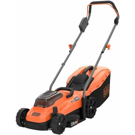 BLACK & DECKER Tondeuse 33cm - Sans Fil LITHIUM 18V - Sans Batterie BLACK+DECKER BCMW3318N-XJ 3 BLACK & DECKER Tondeuse 33cm - Sans Fil LITHIUM 18V - Sans Batterie BLACK+DECKER BCMW3318N-XJ