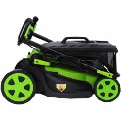 Tondeuse Electrique Sans Fil à Batterie 40V Coupe 40cm Incl. Batteries Et Chargeurs, Sac 45l 60 Min Sans Charge, Réglage Central De Coupe En 6 étapes - Tondeuse Electrique Sans Fil De BRAST -France Tondeuse Soldes Boutique 34686549 5