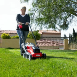 Tondeuse à Batterie Sans Fil 40V GLM200L, 2 Batteries 20V 2 Ou 4 Ah + 1 Chargeur, Largeur De Coupe 33cm, 5 Hauteurs, 3900RPM, Panier De Ramassage 35L - Greencut -France Tondeuse Soldes Boutique 34738159 4