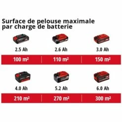Einhell Tondeuse à Gazon Sans Fil GE-CM 18/30 Li Kit Power X-Change (18 V, Largeur De Coupe 30 Cm, Surface Conseillée 150 M²) Livré Avec Batterie 3,0 Ah Et Chargeur -France Tondeuse Soldes Boutique 35102413 4