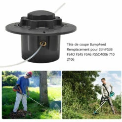 ASUPERMALL Remplacement D'Alimentation De Bosse De Tete De Coupe Pour Stihl Fs38 Fs40 Fs45 Fs46 Fs50 4006 710 2106, Noir 9 ASUPERMALL Remplacement D'Alimentation De Bosse De Tete De Coupe Pour Stihl Fs38 Fs40 Fs45 Fs46 Fs50 4006 710 2106, Noir -France Tondeuse Soldes Boutique 35605891 3