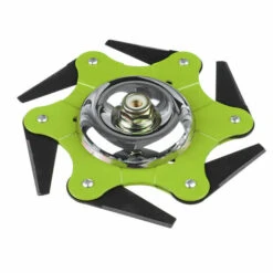 TIGA Tête De Tondeuse à Gazon 3/6 Lames En Acier Pour Ficelle D'herbe De Jardin + Couvercle De Plaque (vert, 6 Dents Avec Pièces) -France Tondeuse Soldes Boutique 35626584 2