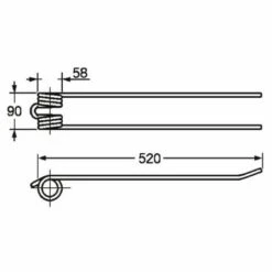 LEM SELECT Dent De Faneuse Adaptable STOLL 0621811