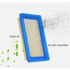 ASUPERMALL Paquet De 5 Filtres A Air 491588S, Remplacement Pour Briggs Stratton 491588 4915885 Cartouche De Filtre A Air Oem Plate, Filtre A Air Pour Tondeuse A Gazon, Bleu -France Tondeuse Soldes Boutique 36417687 4