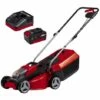 Einhell Tondeuse à Gazon Sans Fil GE-CM 36/37 Li - Kit Power X-Change (36V - 2x3,0 Ah, Largeur De Coupe 37cm, Surface Conseillée 400m2) Livré Avec 2 Batteries 2,0 Ah Et Double Chargeur -France Tondeuse Soldes Boutique 36889391 1